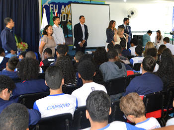 Programa 'TRE vai à Escola' em Teresópolis - Foto: AsCom PMT